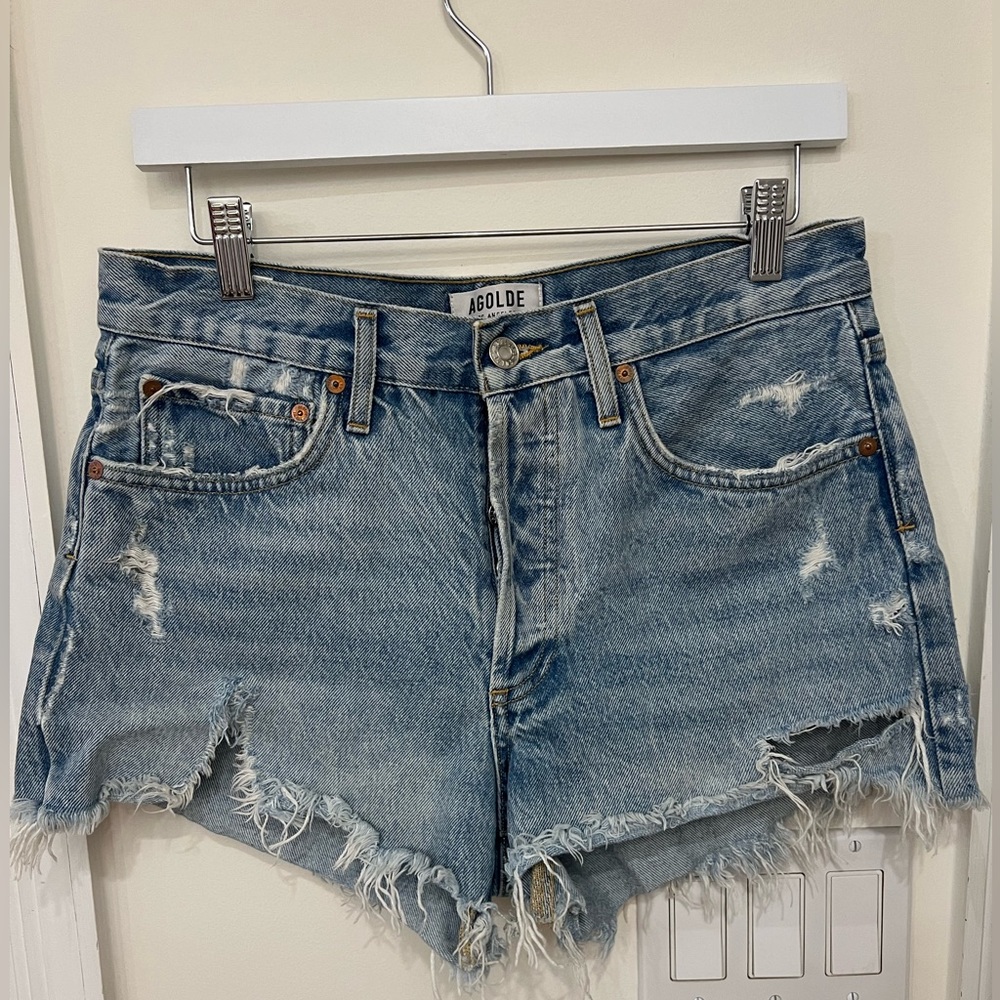 Agolde parker vintage cutoff short in swapmeet